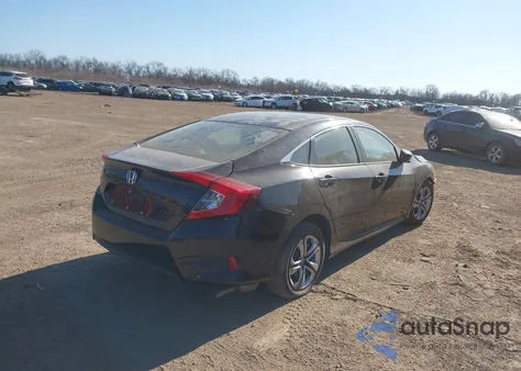 2017 Honda Civic Lx из США, поврежденный, VIN 2HGFC2F59HH567655